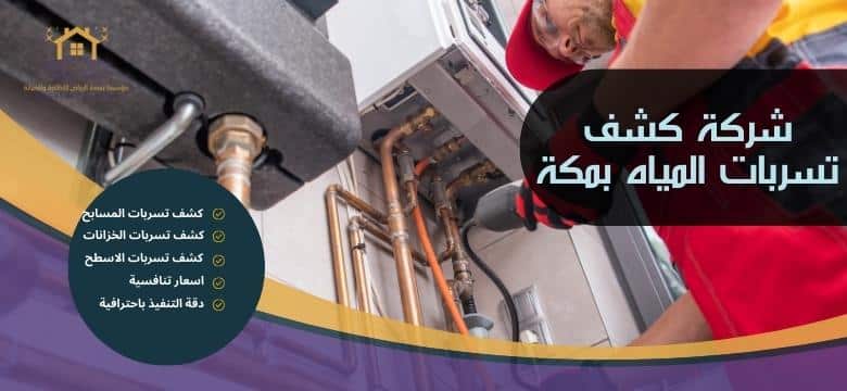 شركة كشف تسربات المياه بمكة