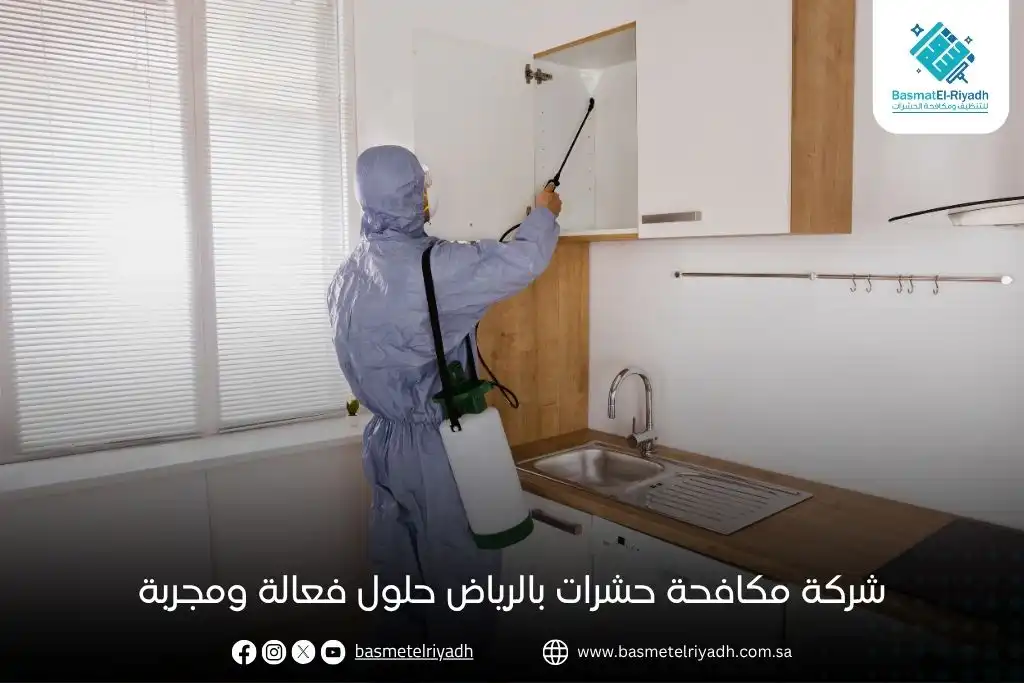 شركة مكافحة حشرات بالرياض حلول فعالة ومجربة