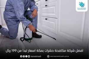 افضل شركة مكافحة حشرات بمكة أسعار تبدأ من 199 ريال