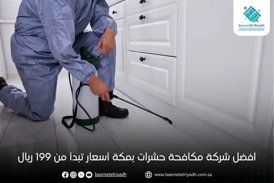 افضل شركة مكافحة حشرات بمكة أسعار تبدأ من 199 ريال